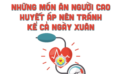 Những món ăn người cao huyết áp nên tránh kể cả ngày xuân